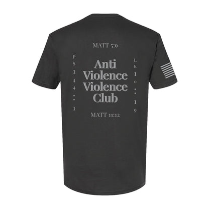 Habit Defense, Anti Violence Violence Club T-Shirt