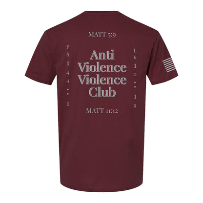 Habit Defense, Anti Violence Violence Club T-Shirt
