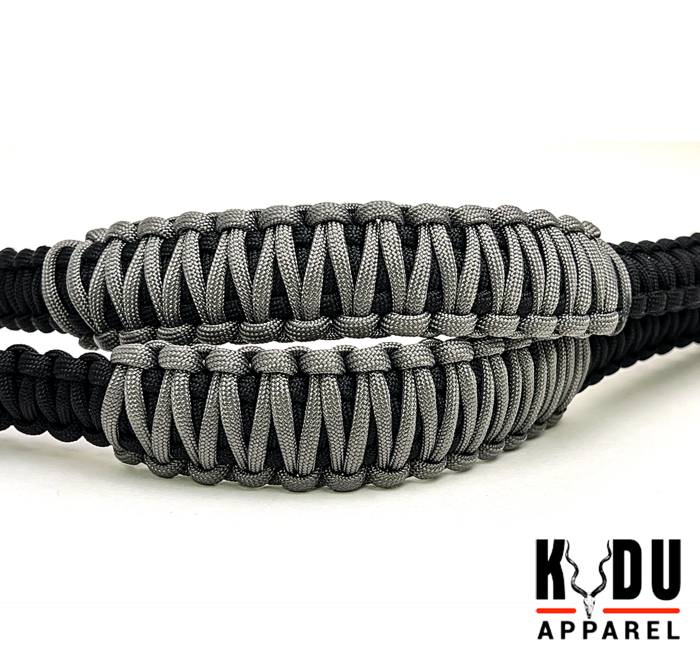 Paracord, Vehicle Grab Handle, Package of 2, Black / Charcoal Gray