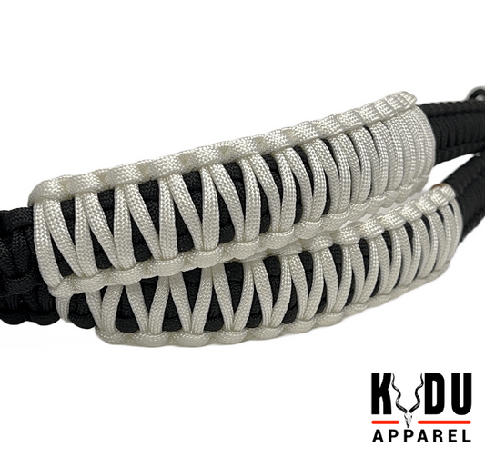 Paracord, Vehicle Grab Handle, Package of 2, Black / White