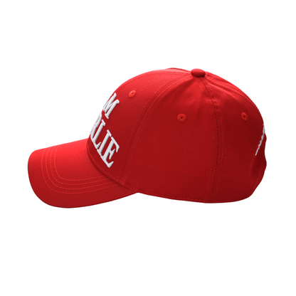 I Am Charlie Embroidered Cap | Patriotic Hat with Hook & Loop Closure – Charlie Kirk