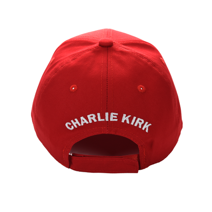 I Am Charlie Embroidered Cap | Patriotic Hat with Hook & Loop Closure – Charlie Kirk