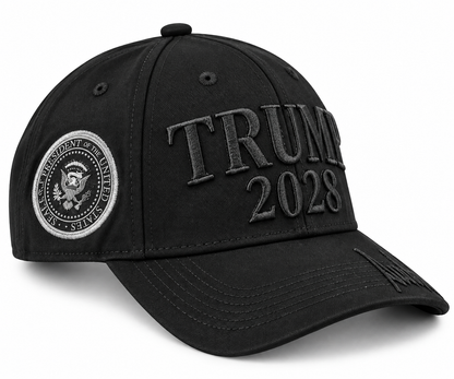 Trump 2028 President in Black