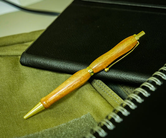 Pen, Handmade Pen #053, Click, Nargusta, Gold