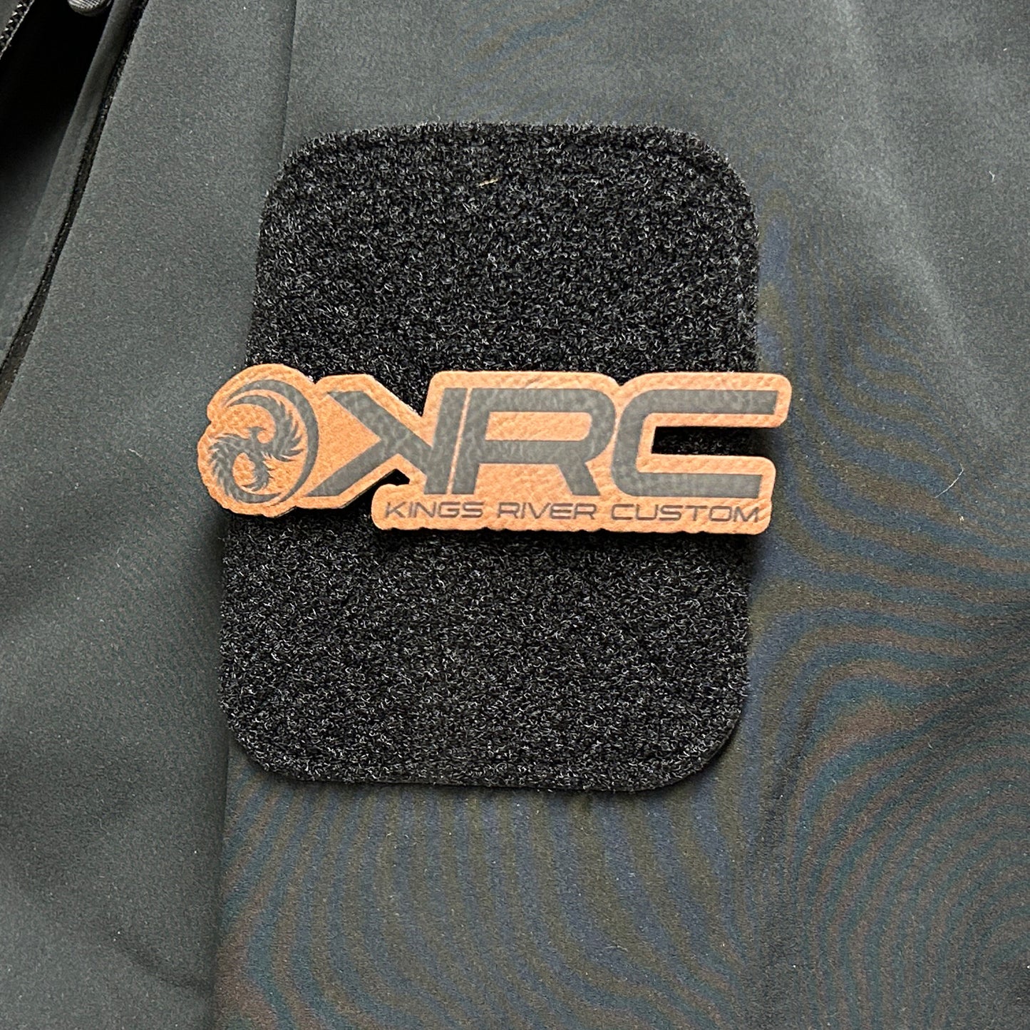 Kings River Custom Patch, Leather / Velcro