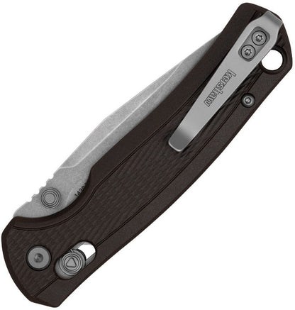 Kershaw Maneuver 1438 Folding Knife - 3.15" 8Cr13MoV Blade, Bronze GFN Handle