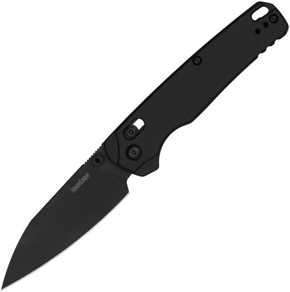 Kershaw Bel Air XL 6110BLK Folding Knife - 3.4" CPM MagnaCut Blade, Black PVD Aluminum Handle