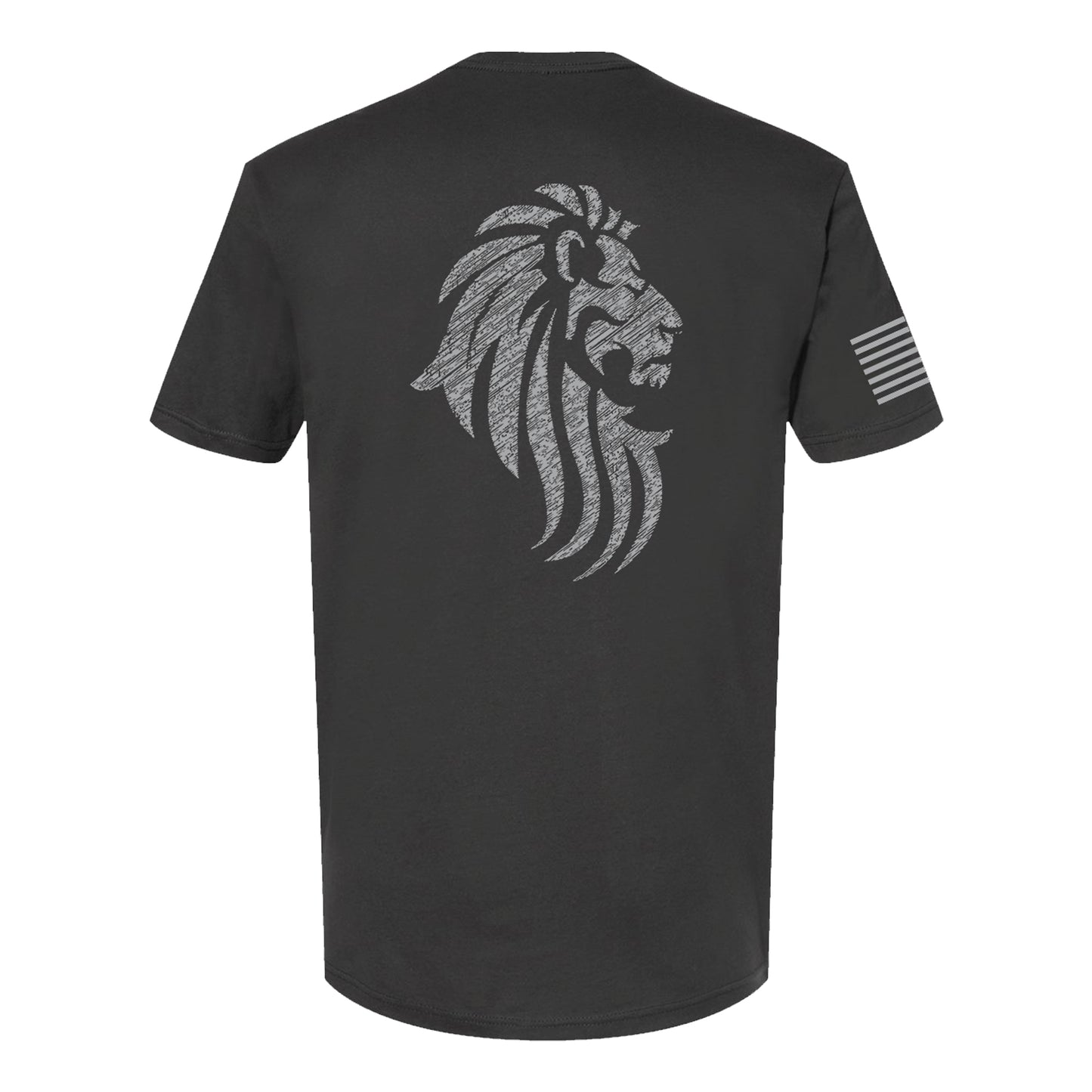 Habit Defense Shield Logo / Lion of Judah, Short Sleeve, Heavy Metal