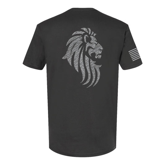 Habit Defense Shield Logo / Lion of Judah T-Shirt