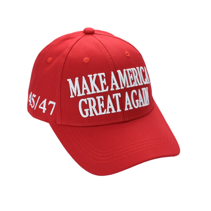 Make America Great Again Trump Cap – Classic Red MAGA Dad Hat, Embroidered