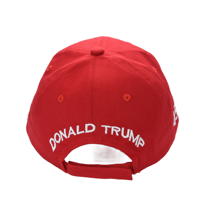 Make America Great Again Trump Cap – Classic Red MAGA Dad Hat, Embroidered
