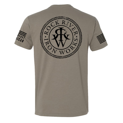 Rock River Iron Works, Short Sleeve, Black / F.D.E.