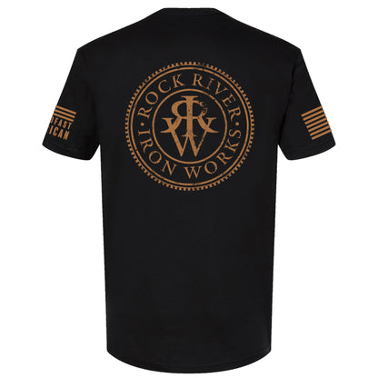 Rock River Iron Works, Short Sleeve, Black / F.D.E.