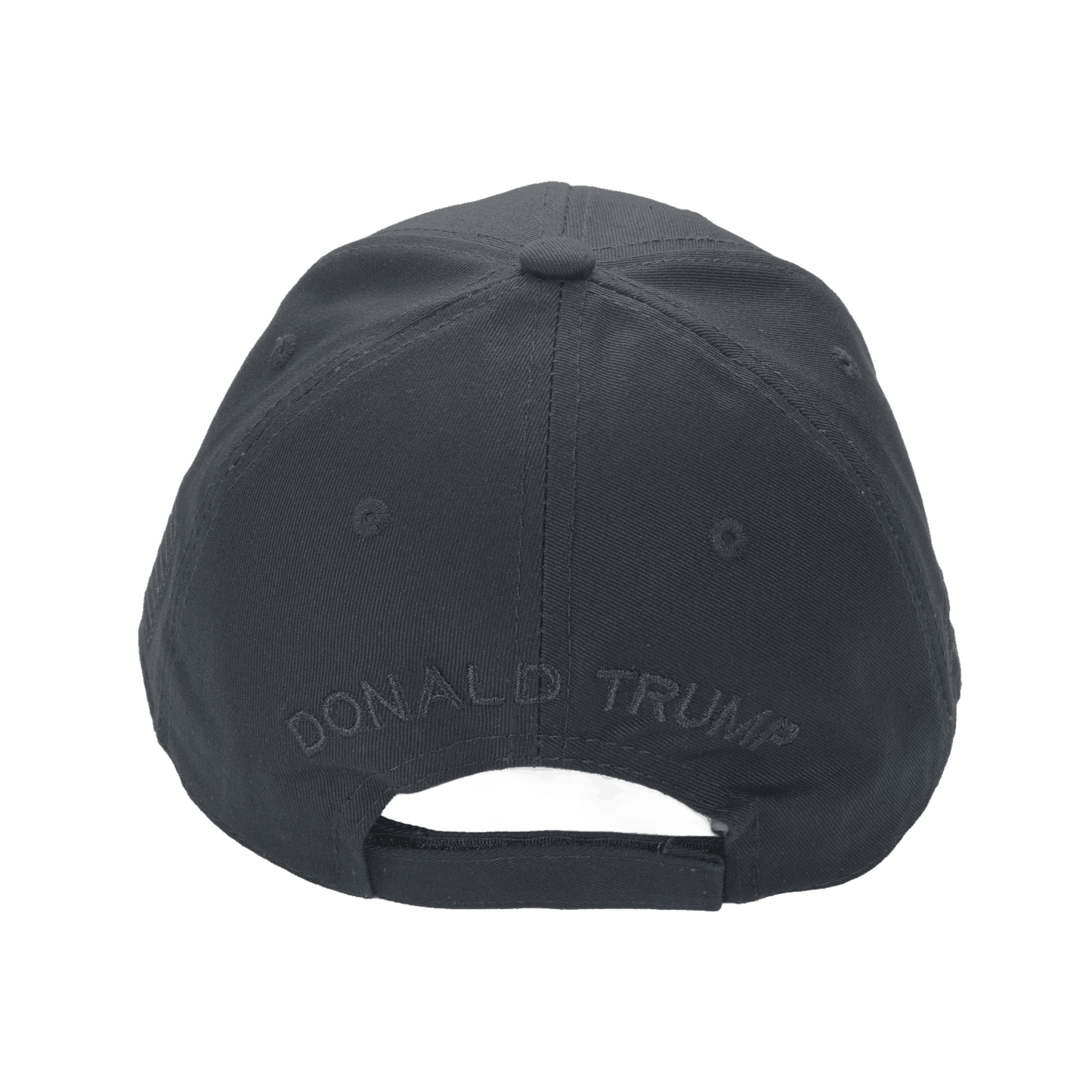 Trump Blackout Cap – Subtle Stealth MAGA Hat, All-Black Dad Hat with Discreet 45/47 Embroidery