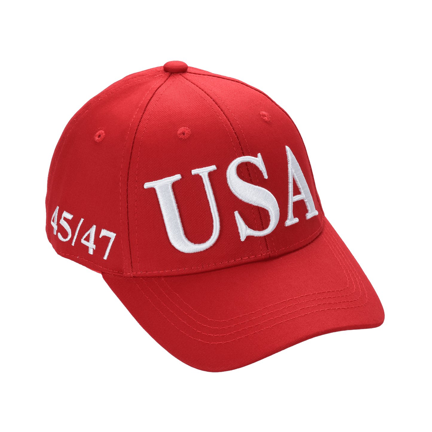 USA Premium Cotton Twill Patriot Cap – American Flag Dad Hat, Embroidered Hat