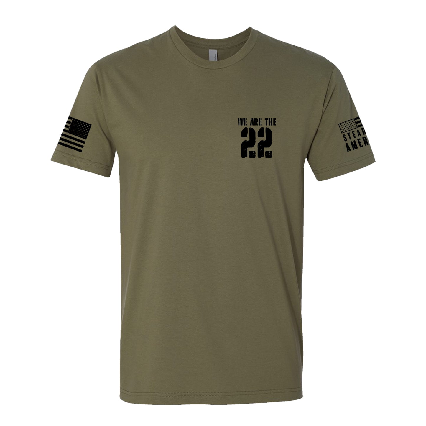 We Are The 22, Short Sleeve, O.D. Green