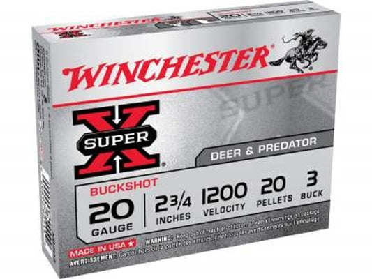 Winchester XB203, 20 Gauge Buckshot