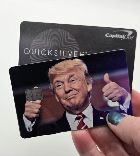 Trump Thumb's Up Credit Card Cover