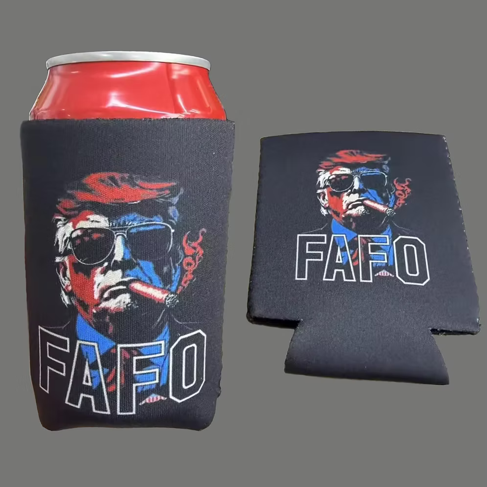 Trump FAFO Koozie