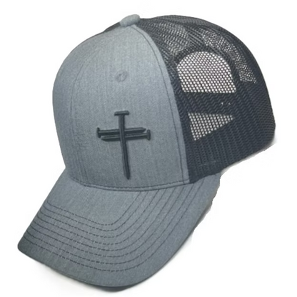 Cross of Nails Trucker Grey Cap