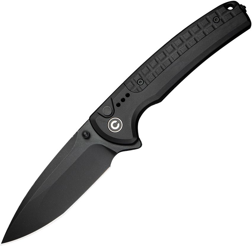 CIVIVI Sentinel Strike II C22025D-1 folding knife with black Nitro-V blade and aluminum handle