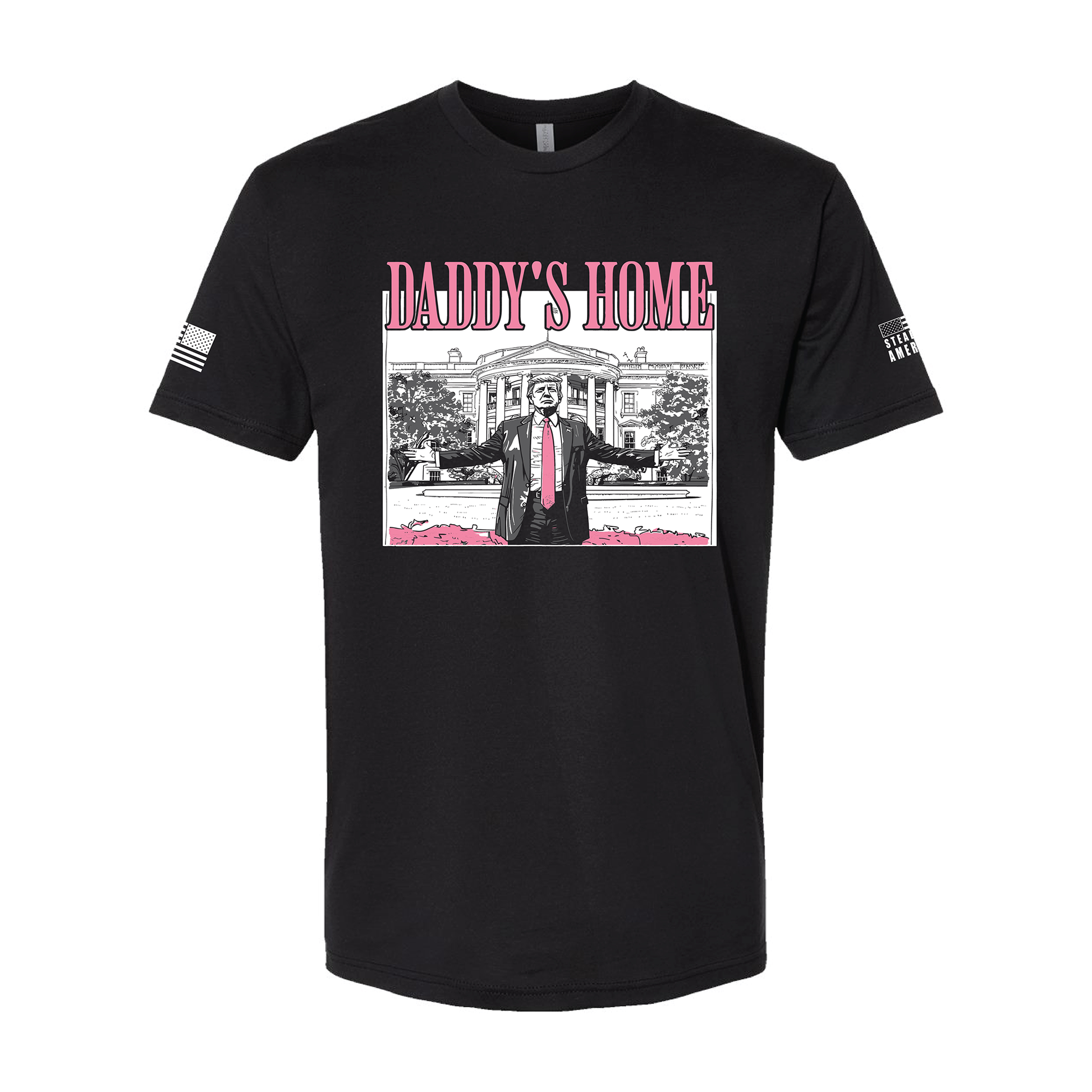 Daddy's Home T-Shirt, Black