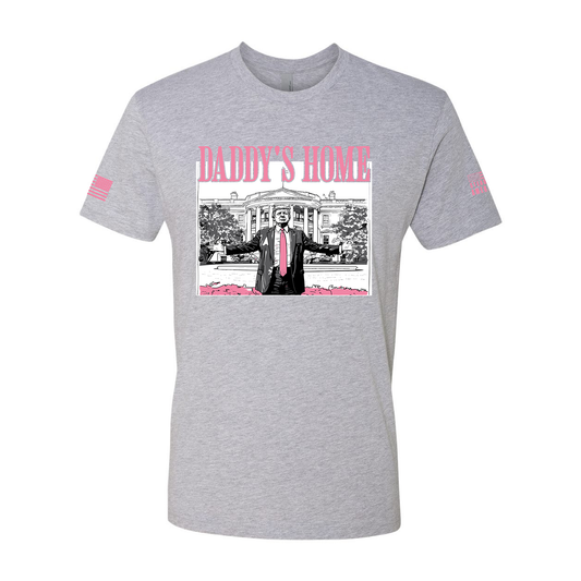 Daddy's Home T-Shirt, Heather Gray