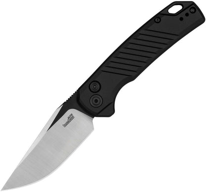 Kershaw Launch 23 7305 automatic knife with CPM 154 trailing-point blade and black aluminum handle