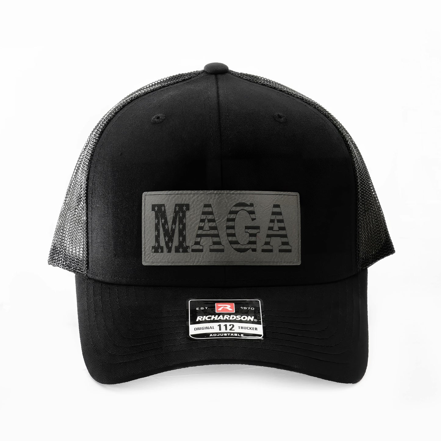 MAGA Leather Patch Cap 03