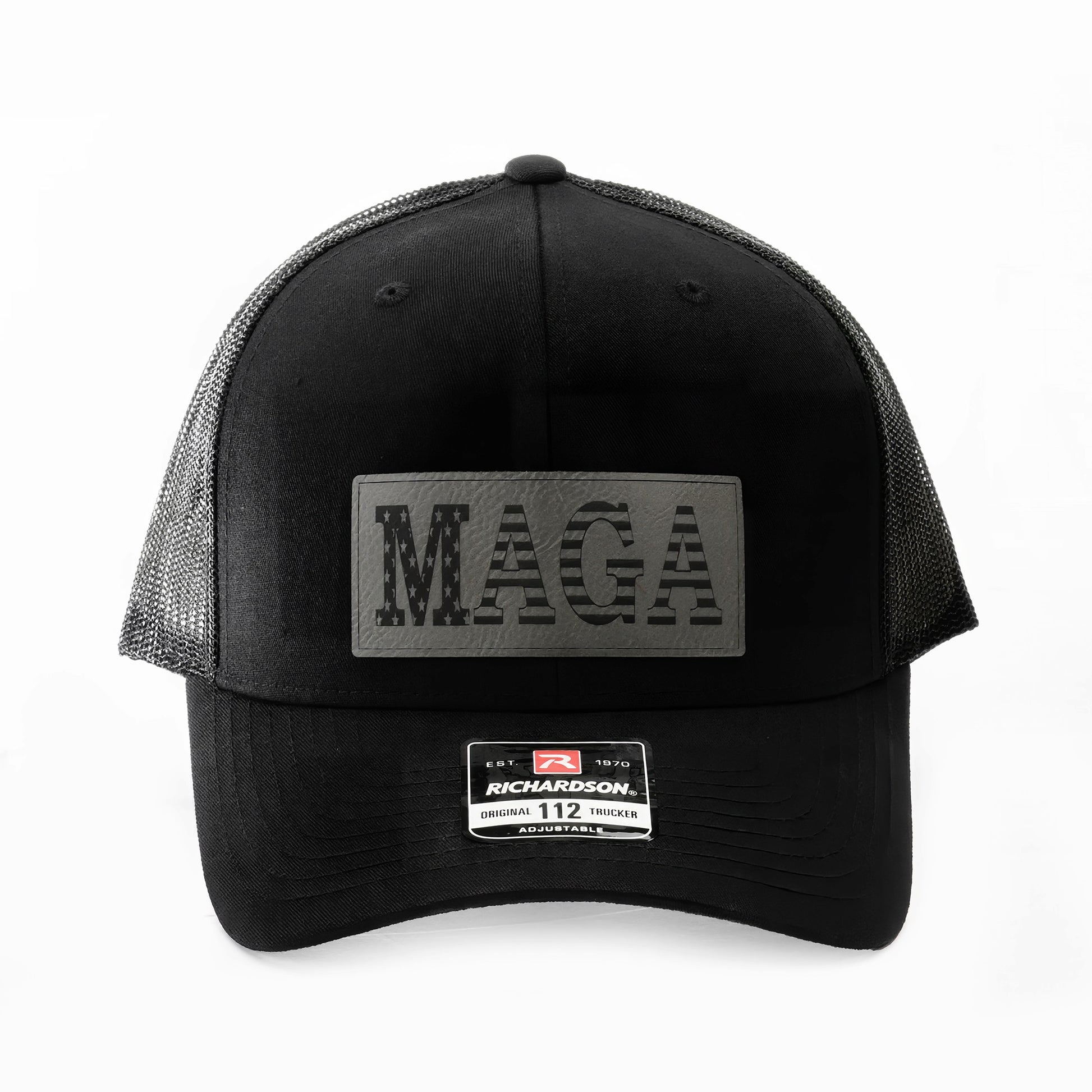 MAGA Leather Patch Cap 03
