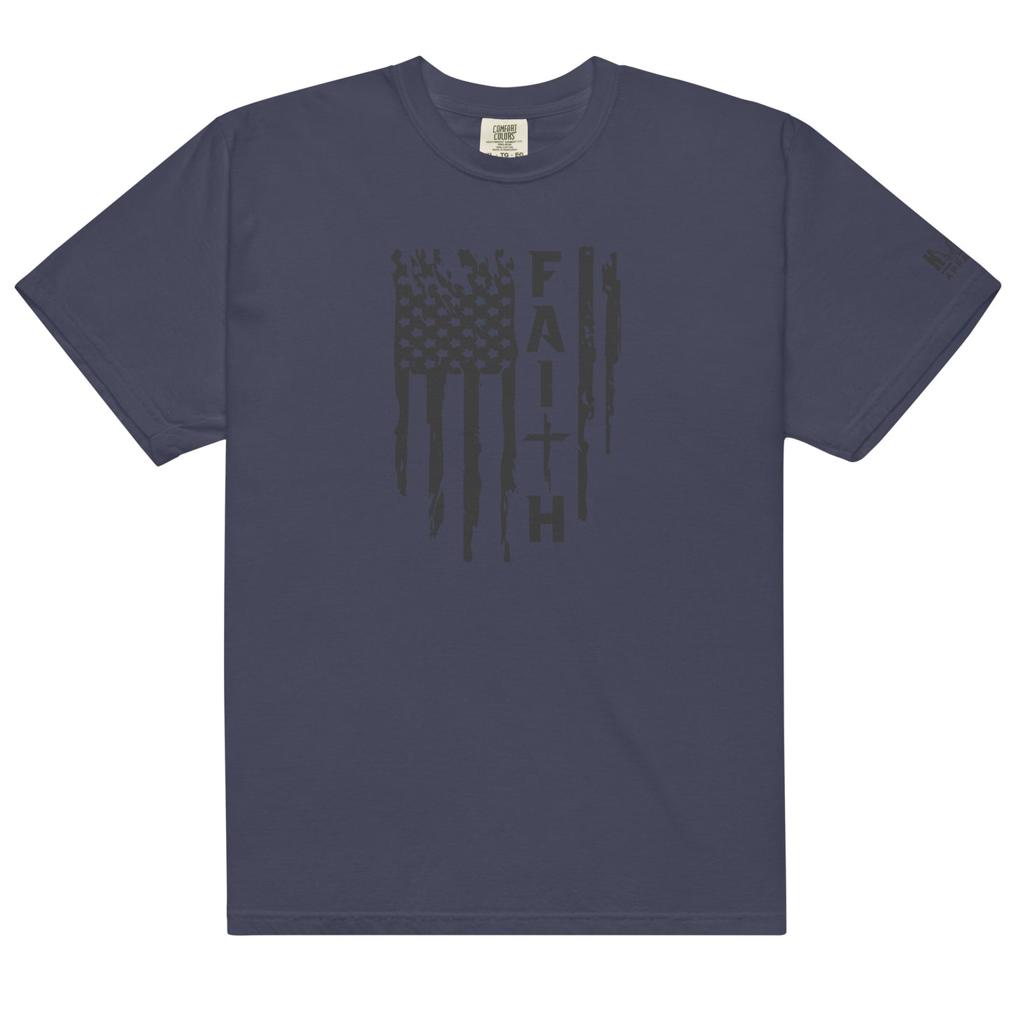 Faith Flag Comfort Colors T-Shirt
